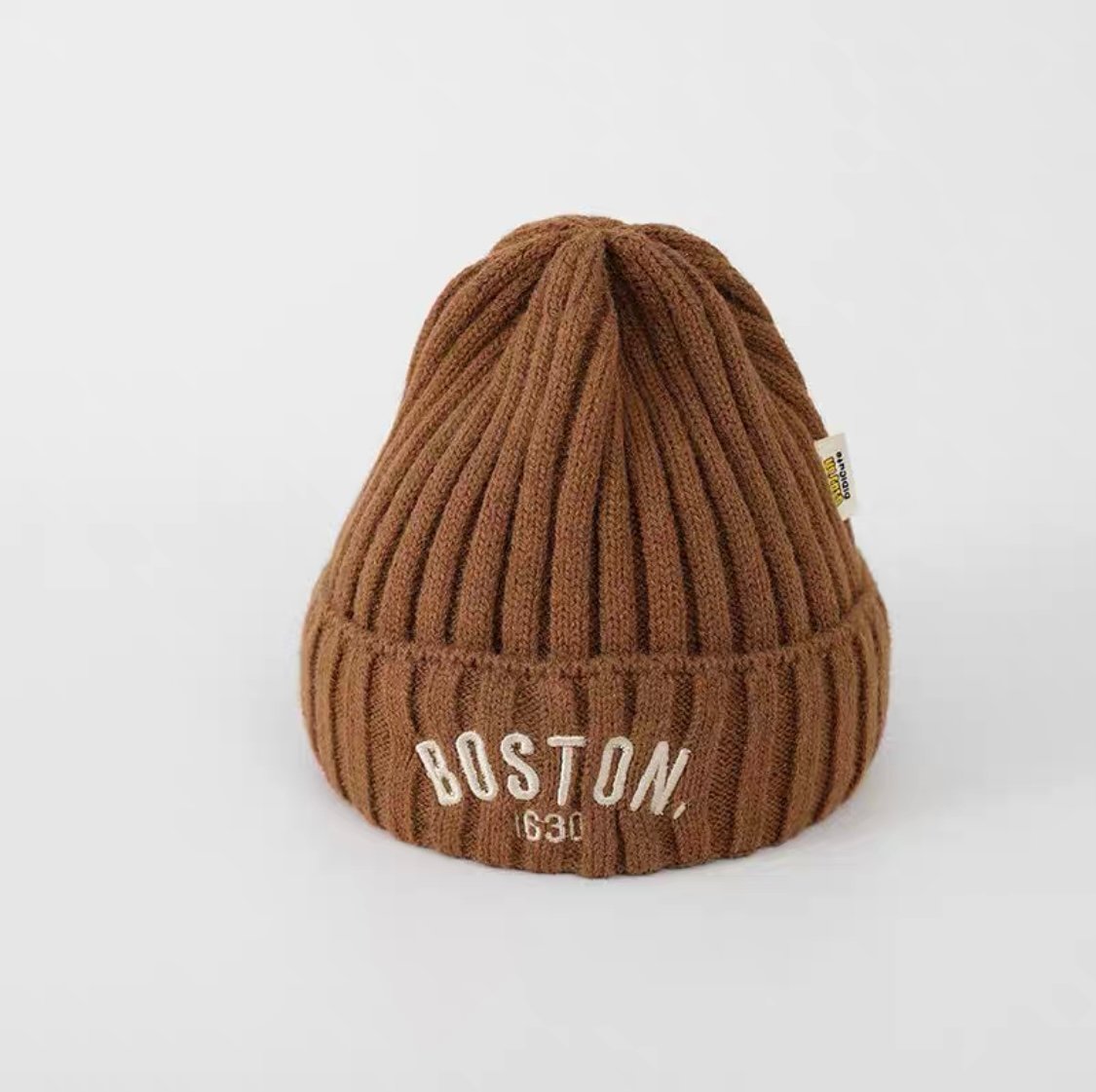Mũ len Boston trơn 5 màu BTBG Free size 1 - 5y