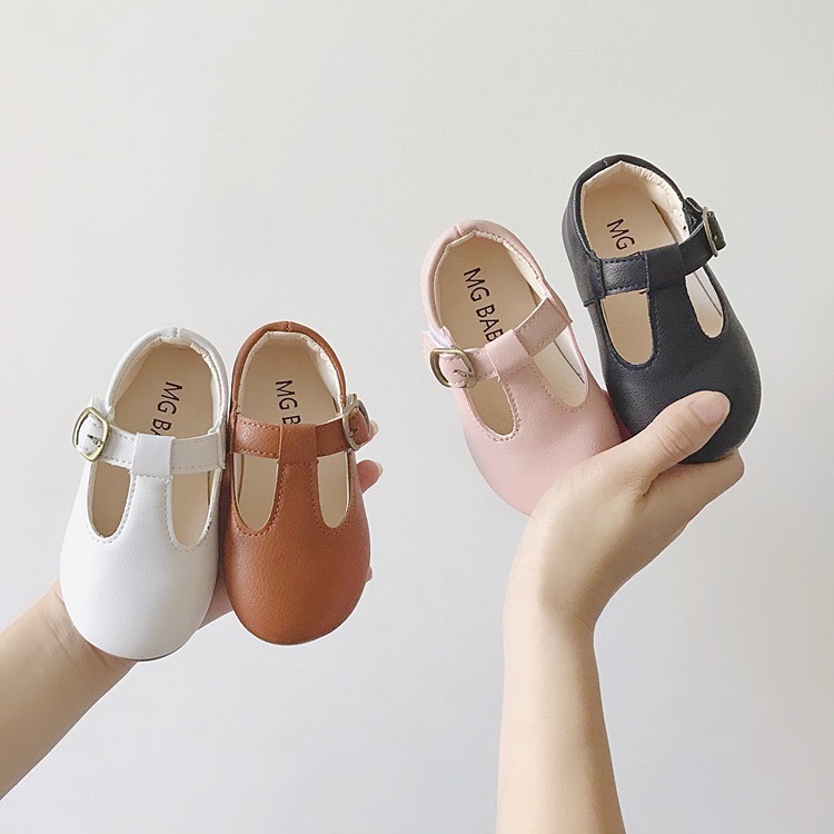 V529 - Giày MG Baby khoét trơn nhiều màu BG size 21-30
