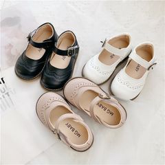 V181 - Giày MG Baby viền đục lỗ trơn 3 màu BG size 21-30