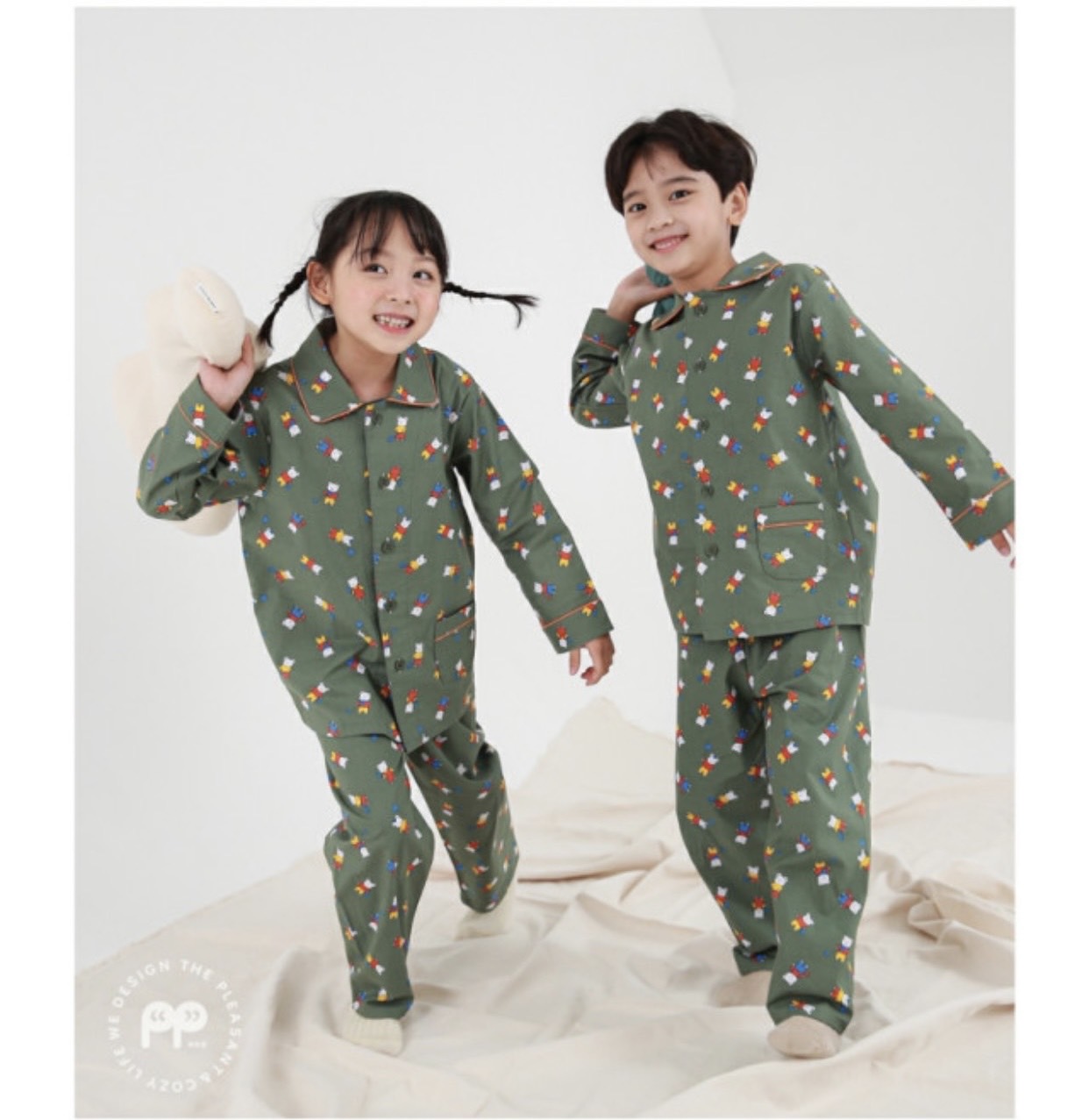 Pyjama thô Ppippilong nhiều hình size 110 - 160