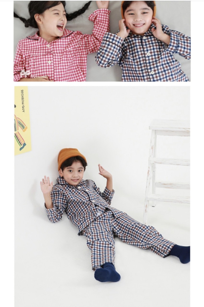 Pyjama thô Ppippilong nhiều hình size 110 - 160