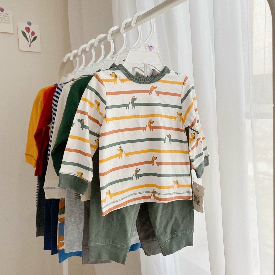 Bộ cotton Little Me nhiều hình BT size 3-24m