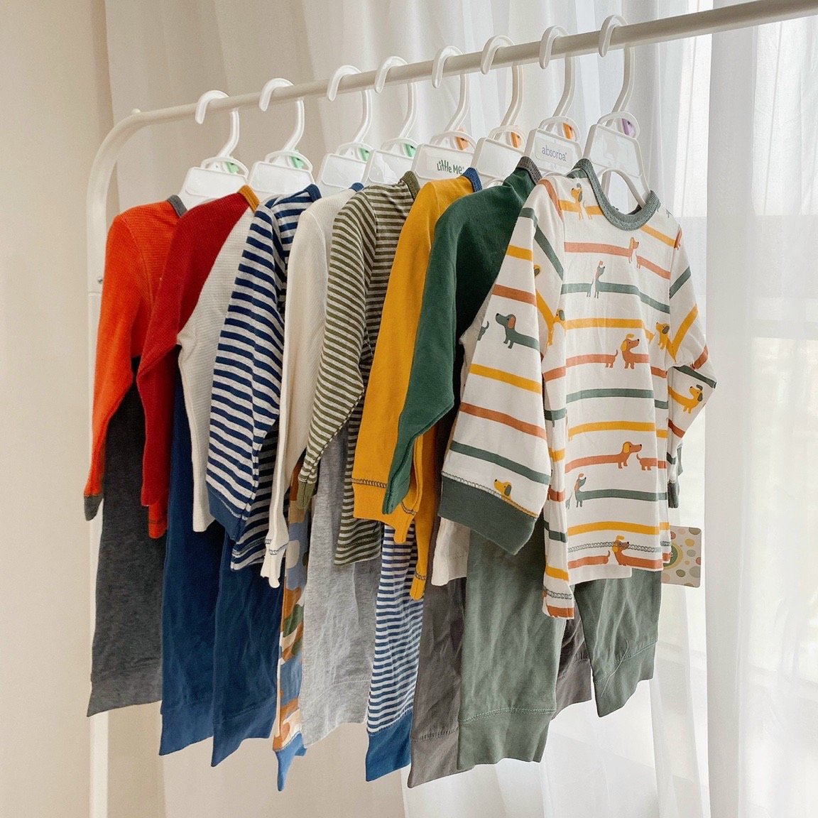 Bộ cotton Little Me nhiều hình BT size 3-24m