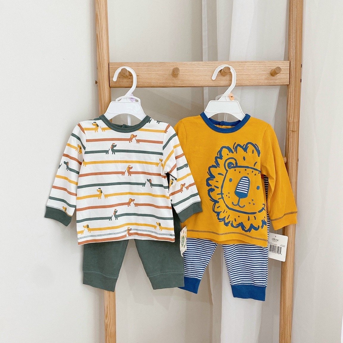 Bộ cotton Little Me nhiều hình BT size 3-24m