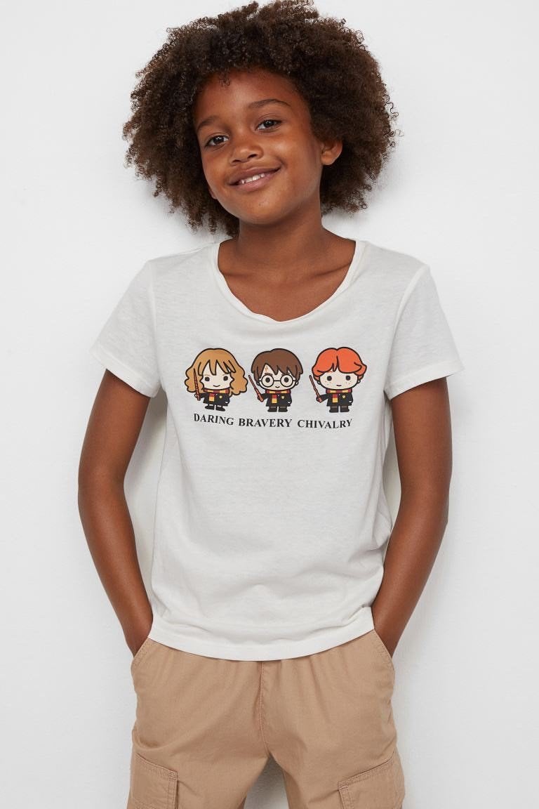 Áo cotton HM bé gái dòng đại size 8-14y (Bảng màu 2)