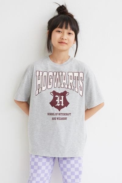 Áo cotton HM bé gái dòng đại size 8-14y (Bảng màu 2)