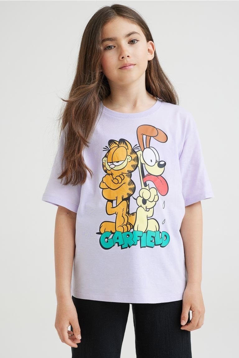 Áo cotton HM bé gái dòng đại size 8-14y (Bảng màu 2)