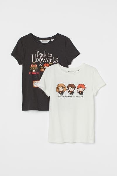 Áo cotton HM bé gái dòng đại size 8-14y (Bảng màu 2)