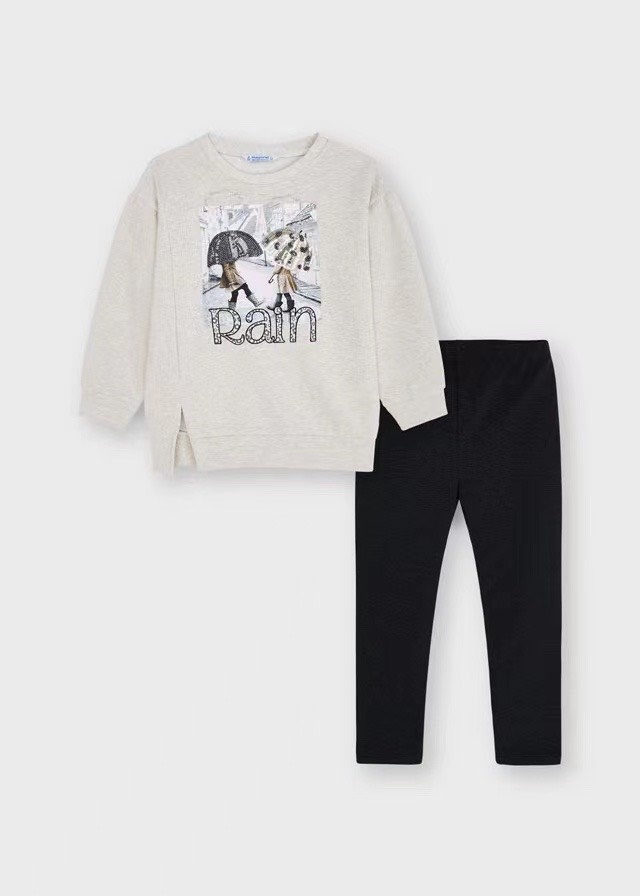 Bộ nỉ bông Mayoral Rain 3 màu BG 2 - 9y