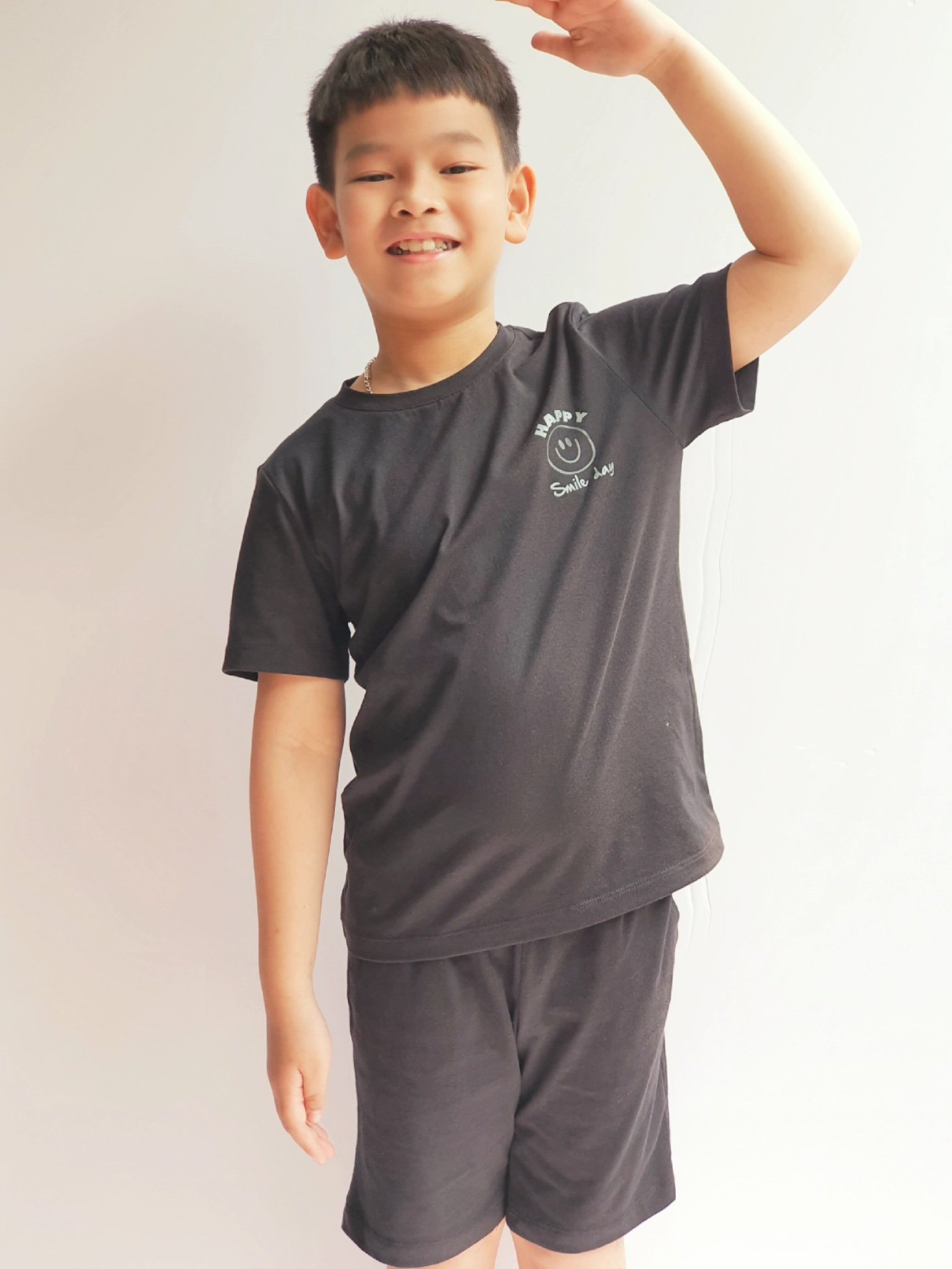 Bộ cotton Bee Mon mặt cười 5 màu BTBG size 110 - 160 - Bảng màu 2