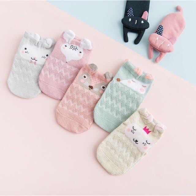 Set 5 tất lưới Tiny alpaca BTBG