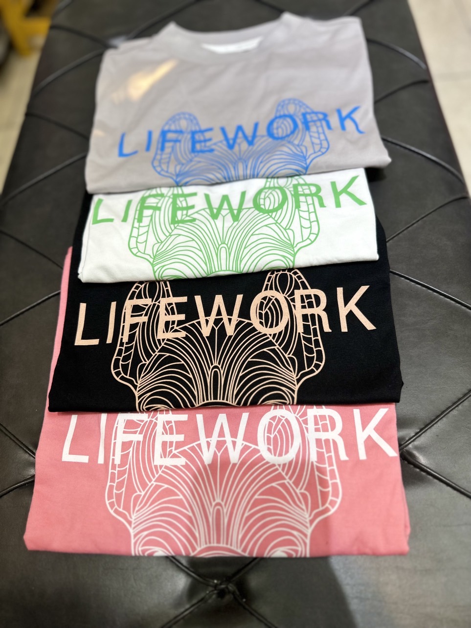 Áo cotton Life.Work 4 màu size XS.S