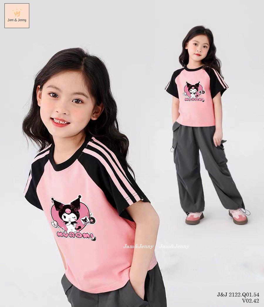 Set bộ Jam & Jenny Kuromi phiên bản quần túi hộp/chân váy BG size 2-12y