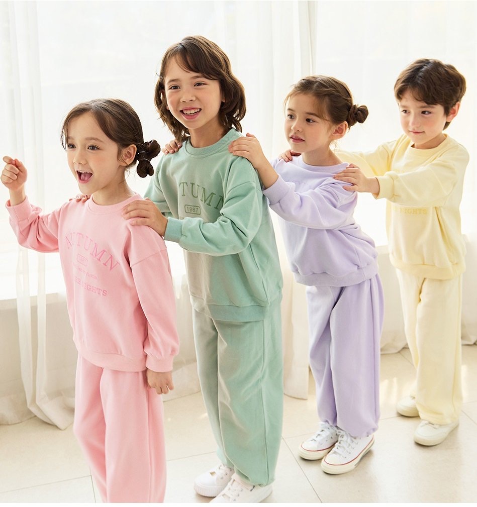 Bộ nỉ da cá Bebezoo AUTUMN 4 màu size 100 - 160