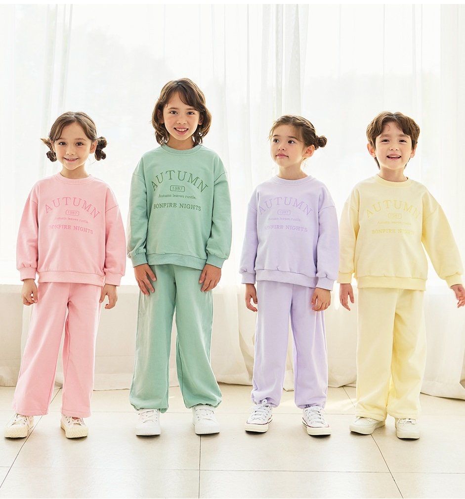 Bộ nỉ da cá Bebezoo AUTUMN 4 màu size 100 - 160