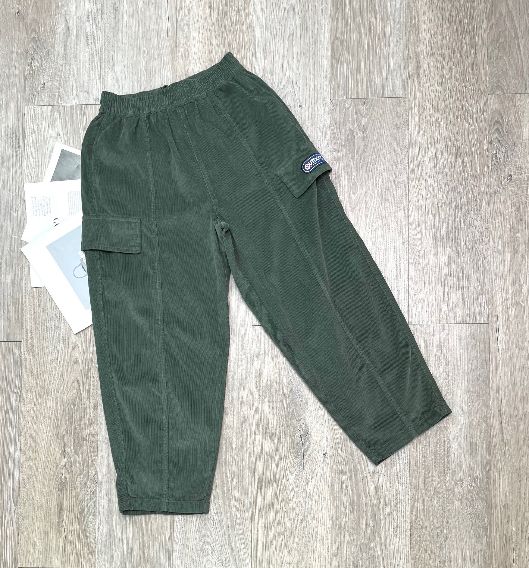 Quần nhung Outdoor xuất Hàn dư xịn nhiều màu BTBG size 120-165