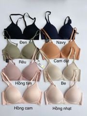 Áo bra TAHARI không gọng vải su mát nhiều màu cho Mẹ