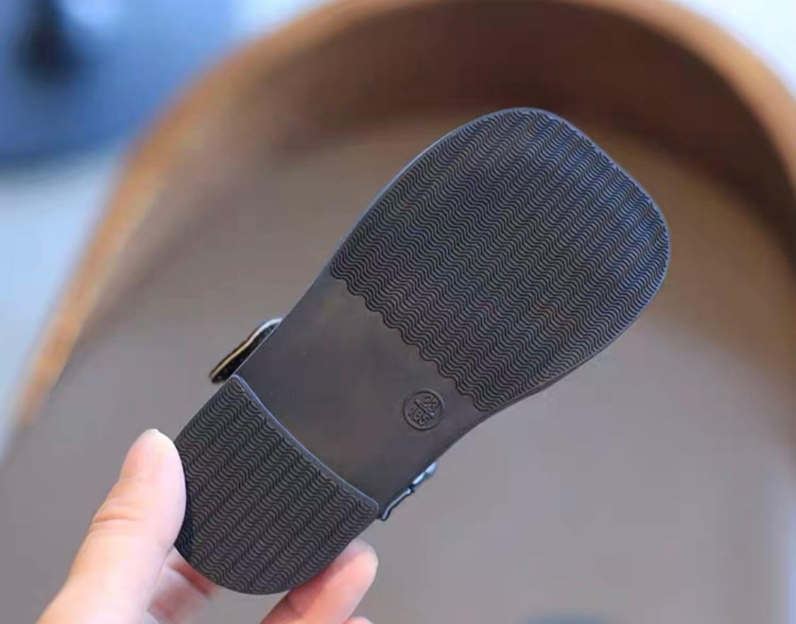 V295 - Giày MG Baby nơ phối kem trắng 2 màu size 21-30