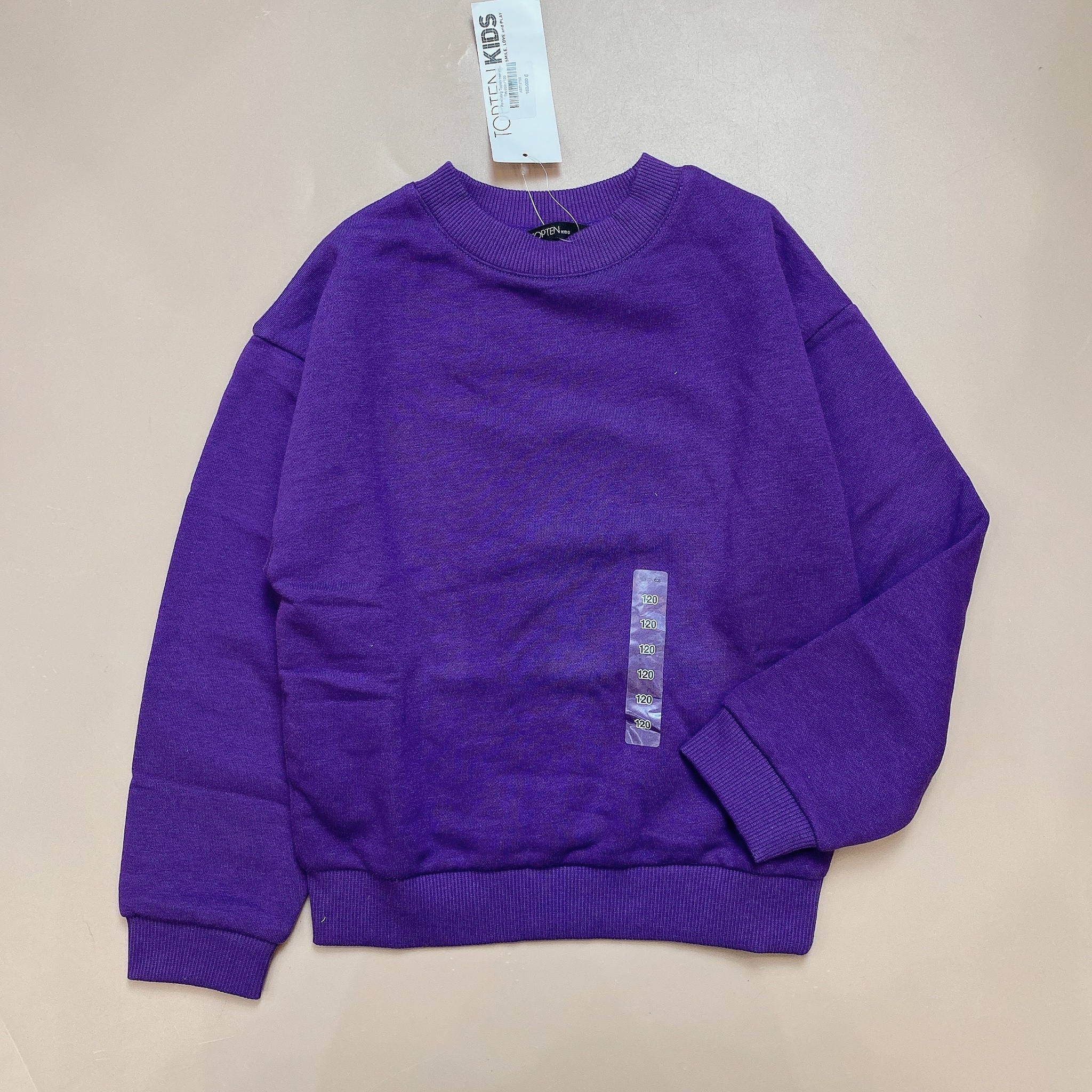 Áo nỉ bông Topten trơn nhiều màu size 100 - 160