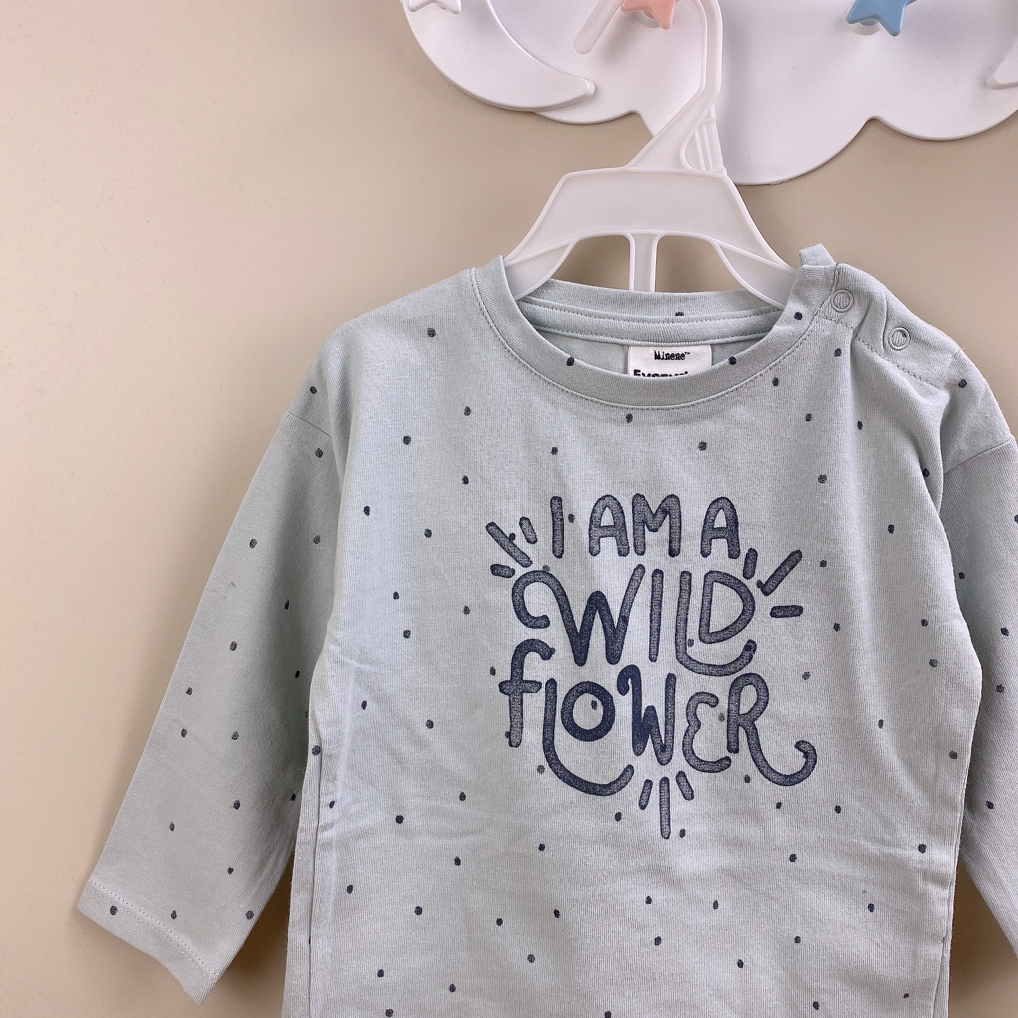 Bộ cotton Minene nhiều hình bảng màu 1 Bé Gái