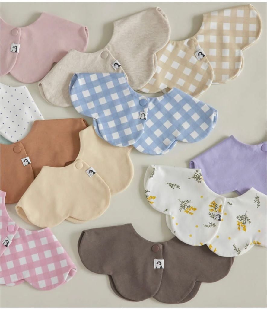 Yếm cổ Konny Baby nhiều màu BTBG size 0 - 2y
