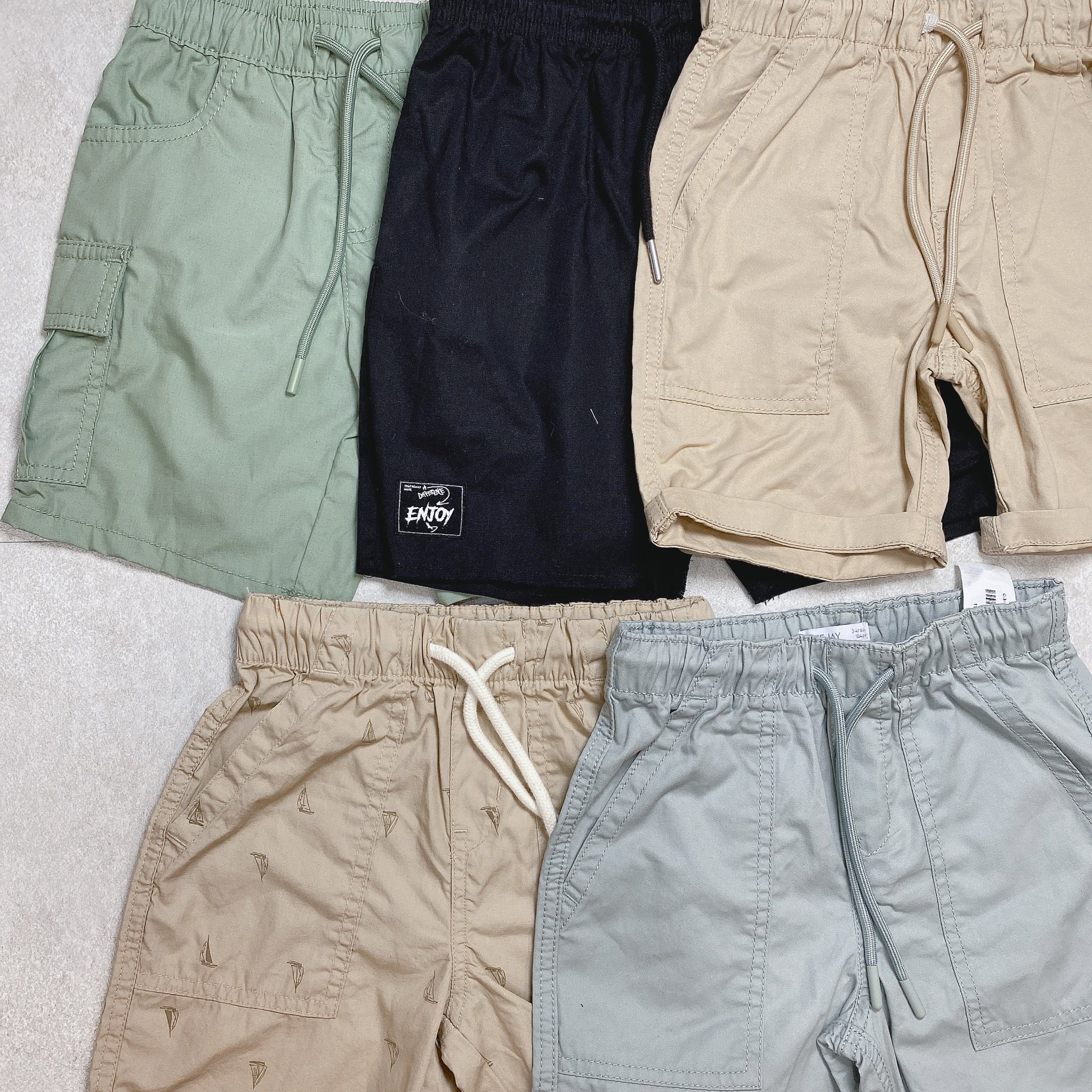 Quần short kaki GGJJ 5 màu cho Bé Trai size 2 - 8y