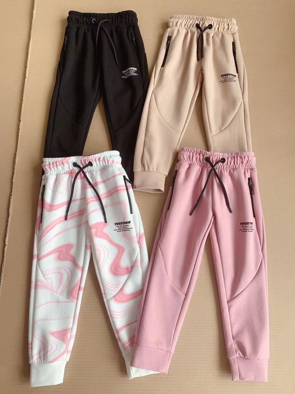 Quần nỉ Fox dòng Đại nhiều màu trơn / màu loang BG size 4 - 18y