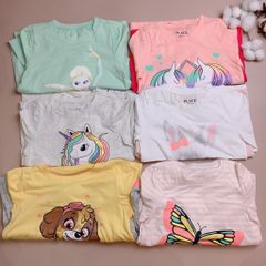 Bộ cotton vải dư Place Bé Gái nhiều hình 4-14y