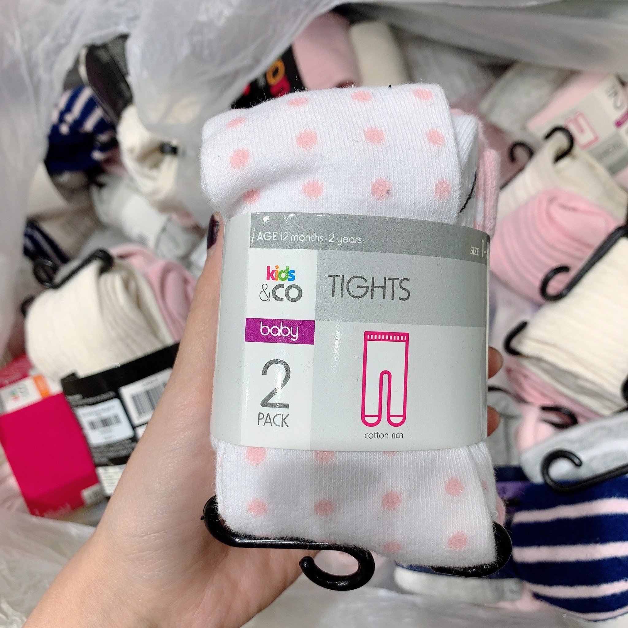 Set 2 quần tất len bé gái  Kids & Co