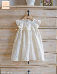 JJ 4780 - Váy Jam & Jenny vải thô thêu hoa bé gái size 2-11y