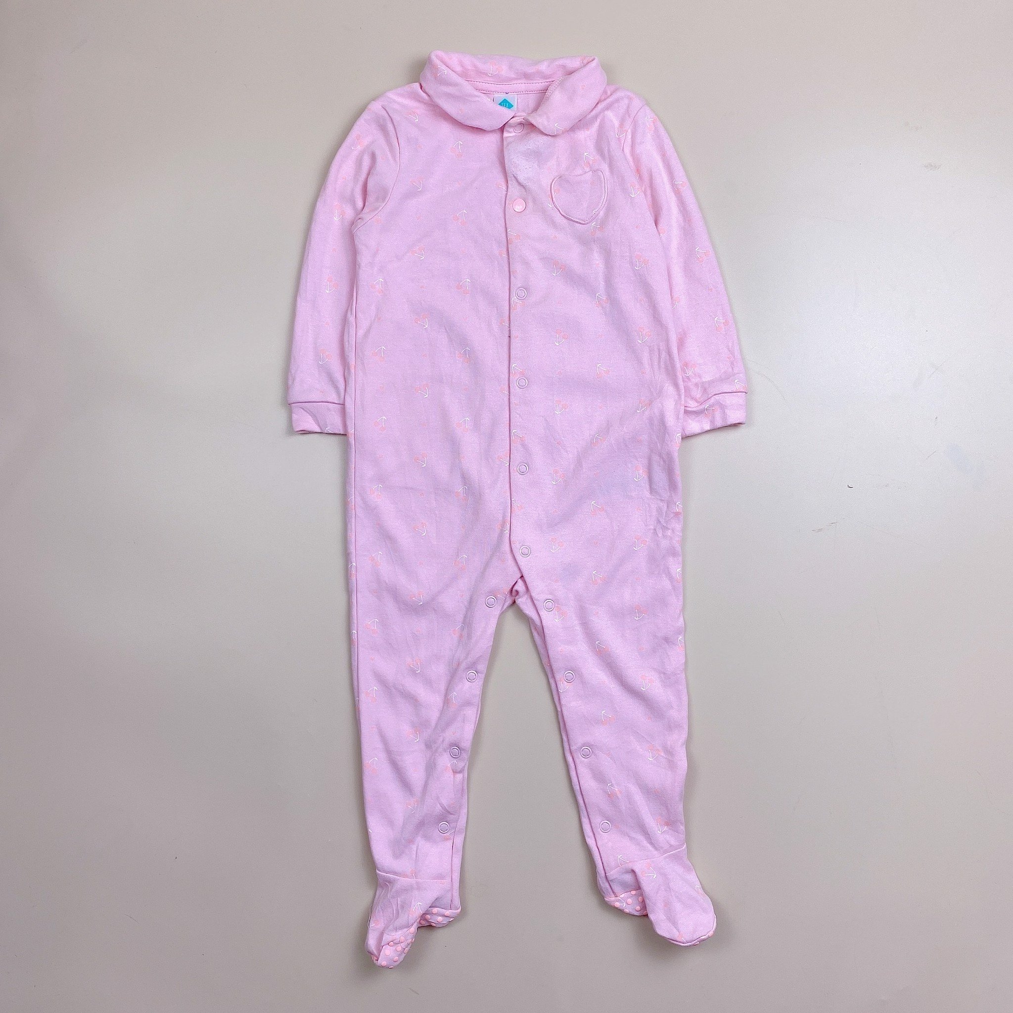 Body cotton liền thân Kiabi nhiều mẫu Bé Gái