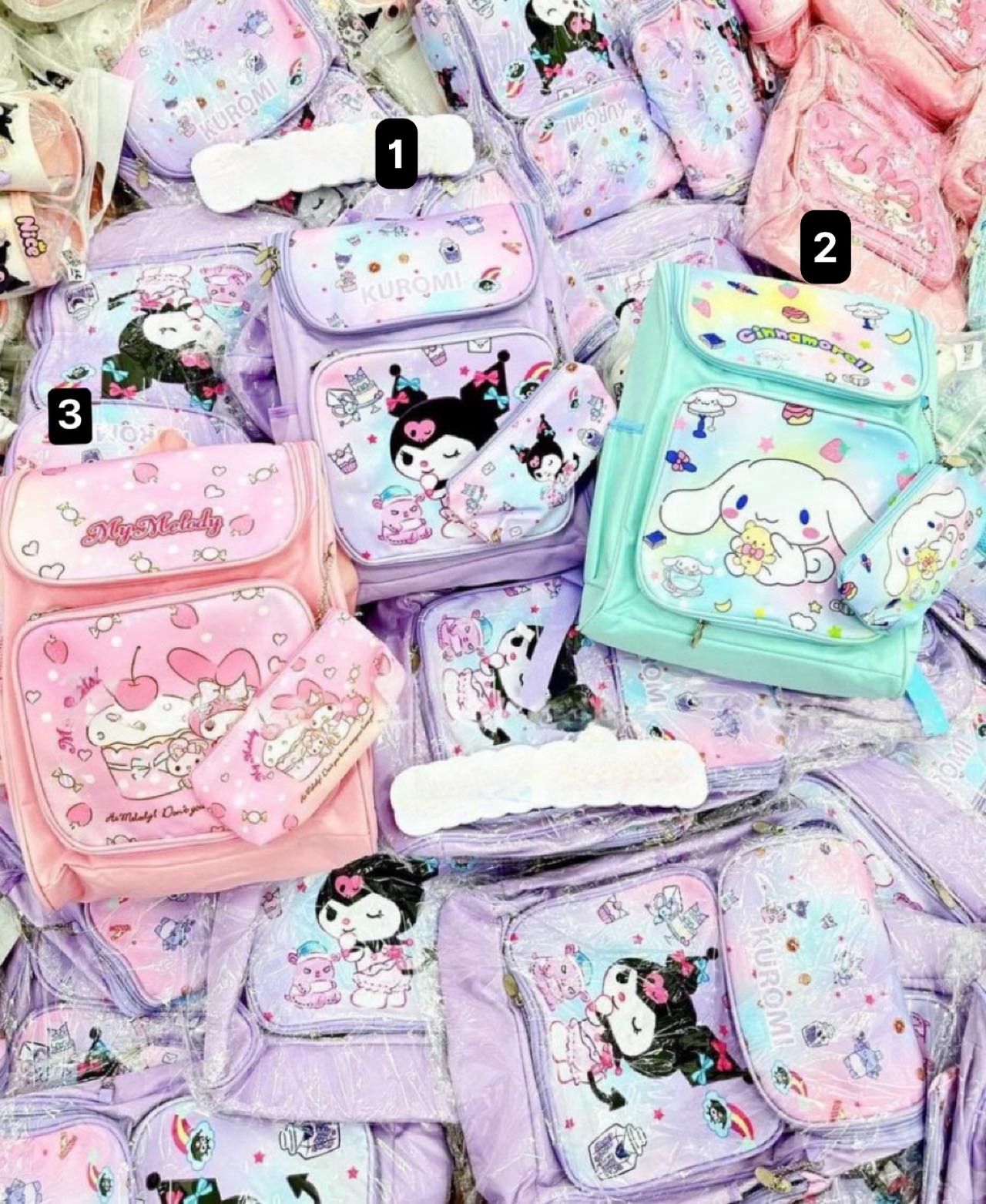 Ba lô Korumi, Hello Kitty nhiều mẫu BG