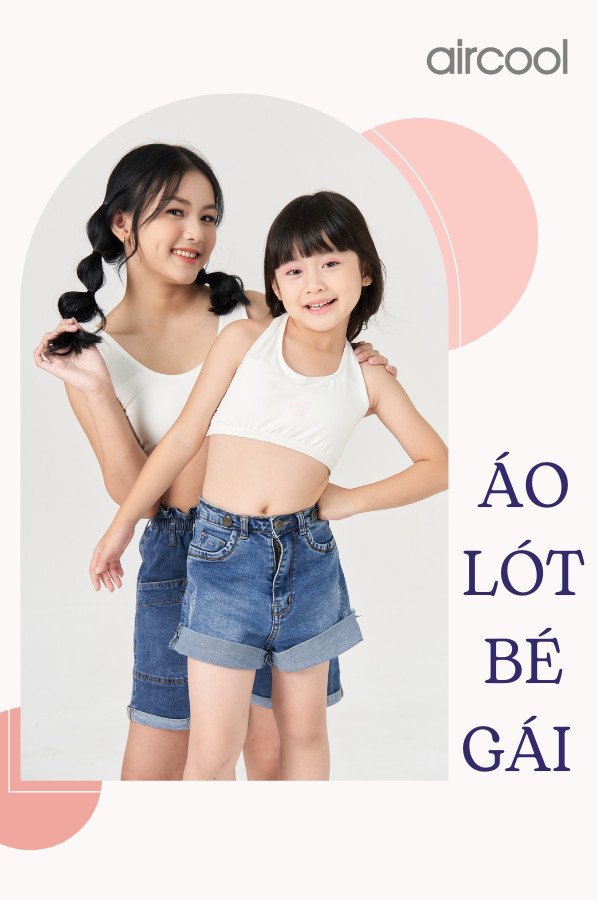 Áo bra Aircool cho Bé Gái size M / L / XL ( 8 - 15y )