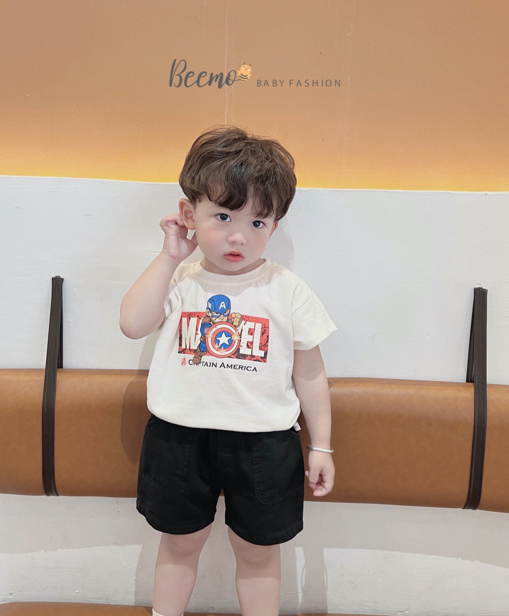 Áo Beemo cotton Captain 3 màu BT