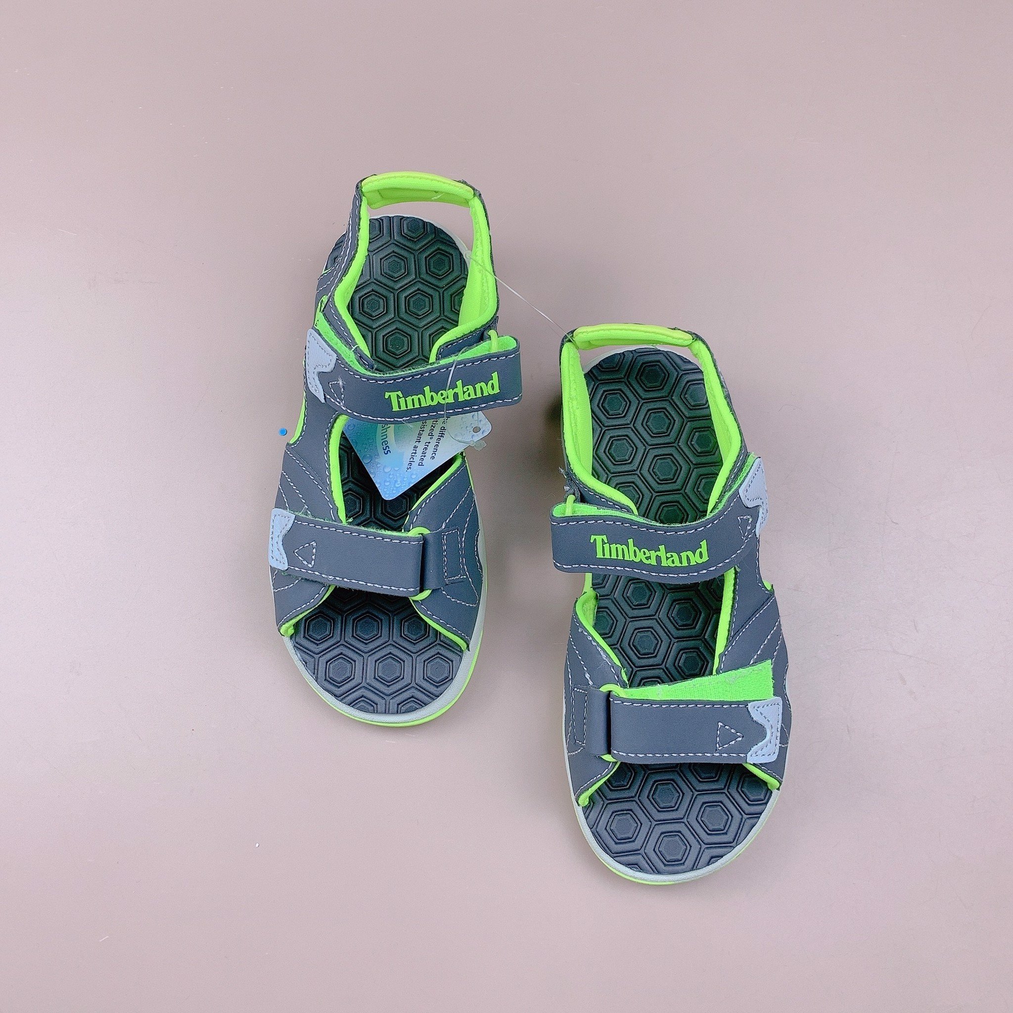 Sandal Timberland màu ghi cốm