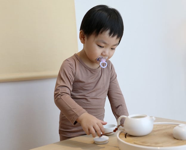 Áo giữ nhiệt cổ 3p Minky mom trơn nhiều màu BTBG