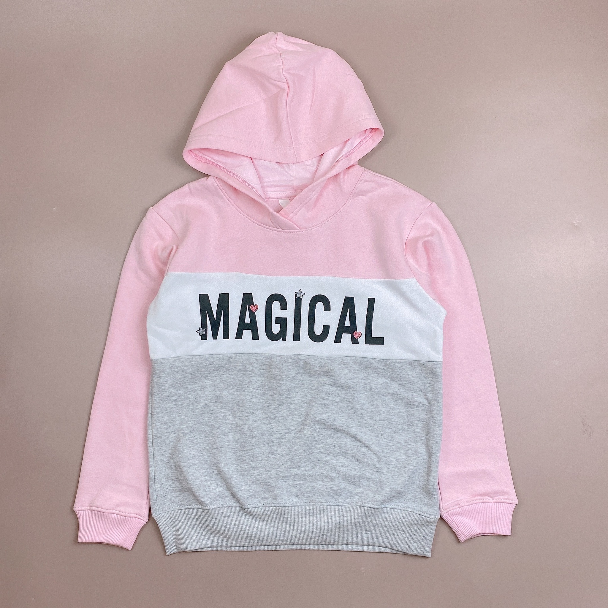 Áo hoodie nỉ bông / da cá HM nhiều hình BG size 6 - 14y