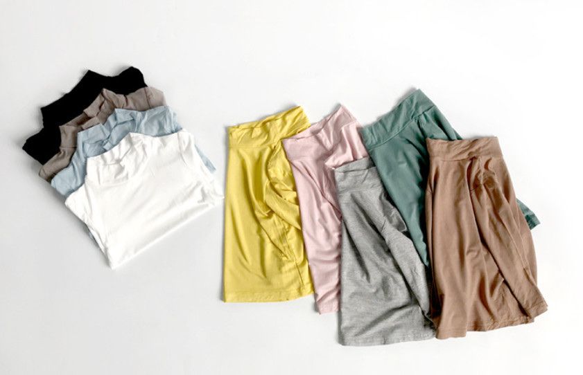 Áo giữ nhiệt cổ 3p Minky mom trơn nhiều màu BTBG