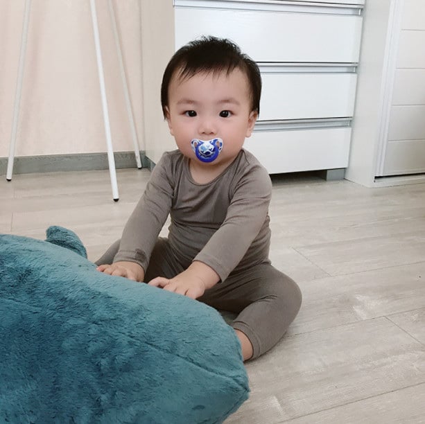 Bộ minky mom giữ nhiệt trơn màu cạp cao BTBG