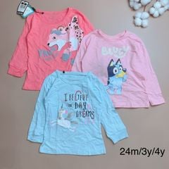 [2-4y] Áo cotton dư xịn nhiều hãng BG - size 2-4y