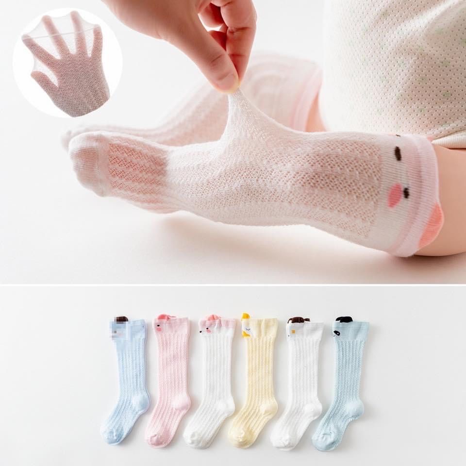 Tất lưới điều hòa dài qua đầu gối hình thú