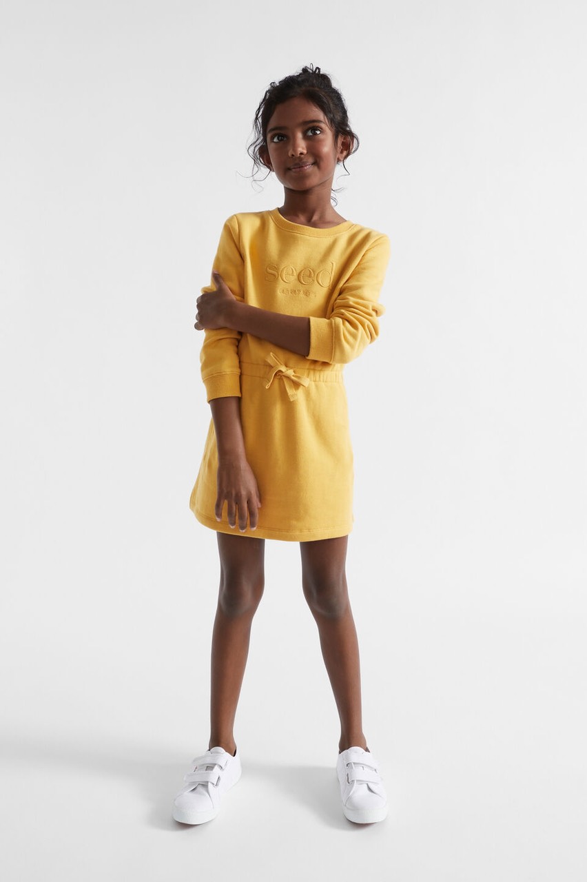 Váy nỉ bông Seed chun eo nhiều màu size 12m - 10y
