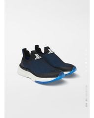 Giầy sneaker Zara chun đen chấm xanh BT
