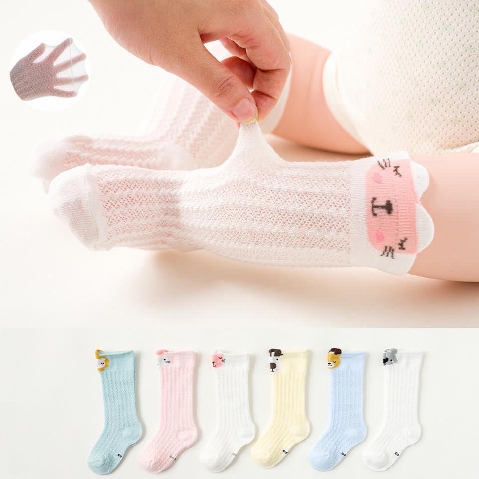 Tất lưới điều hòa dài qua đầu gối hình thú