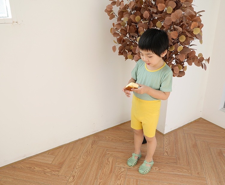 Bộ minkymom thun tăm viền cổ phối màu BTBG