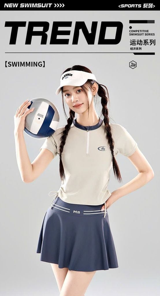 YY25206 - Bộ bơi YUKE 2ct dòng đại cho Mẹ và Bé size