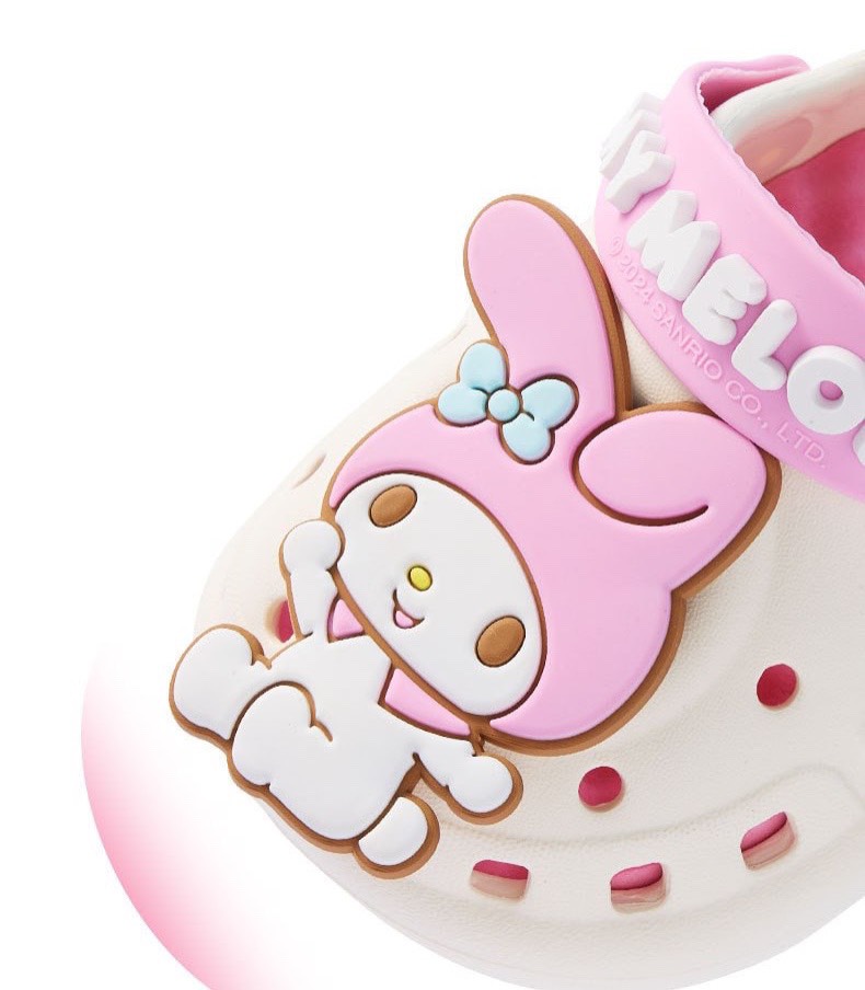 Sục nhựa Kuromi, Hello kitty, Melody nhiều màu BG