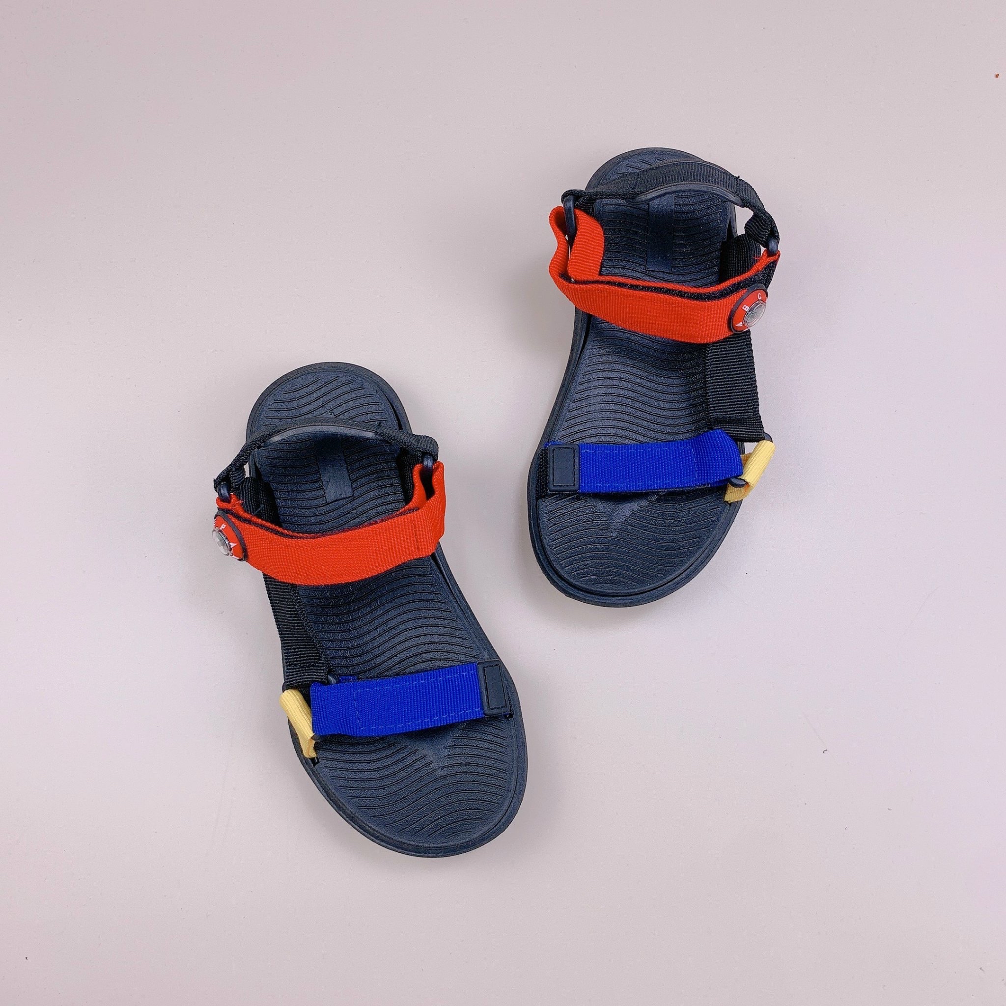 Sandal nhựa quai dù siêu nhẹ Sports 2 màu bé trai