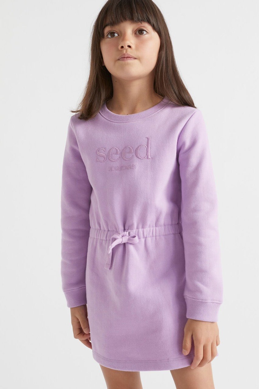 Váy nỉ bông Seed chun eo nhiều màu size 12m - 10y