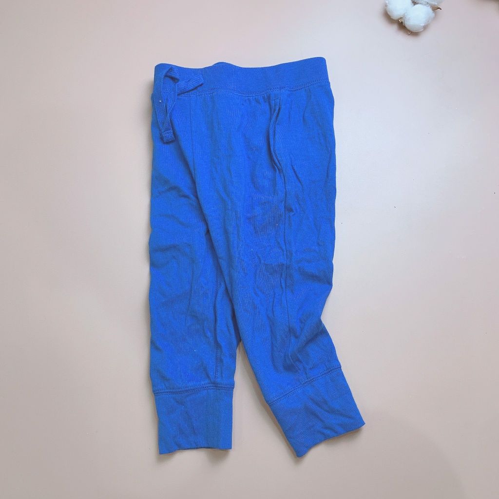 Quần cotton Babygap BT - màu xanh coban trơn
